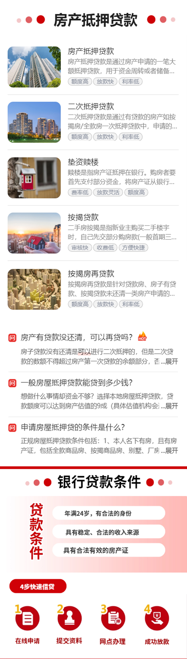 房产抵押贷款